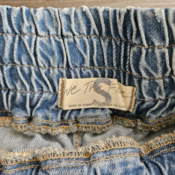 We The Free Size Small Arcadia Denim Harem Pants - Picture 5 of 8